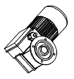 Bild von Getriebemotor Schnecke VL3A