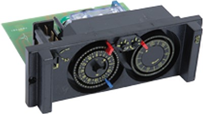 Bild von Analog-Schaltuhr (45x130 mm)