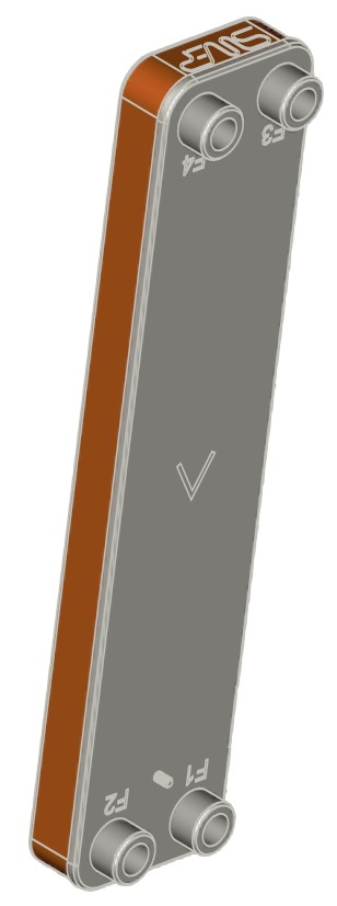 Bild von Plattenwärmetauscher B85H-16 