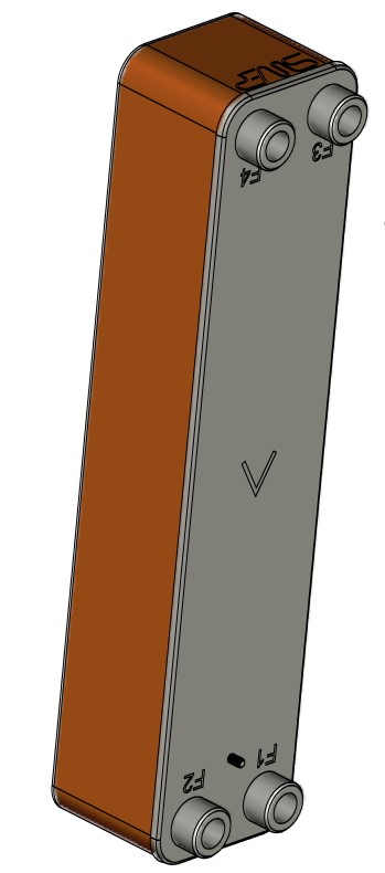 Bild von Plattenwärmetauscher B85H-46 