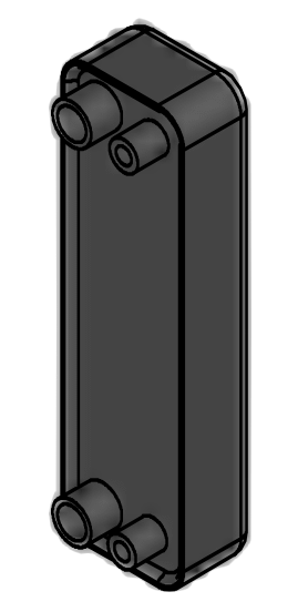 Bild von Plattenwärmetauscher Vitocal 200-A Pro AWO-AC