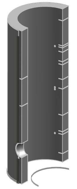 Bild von Wärmedämmung Mantel Links