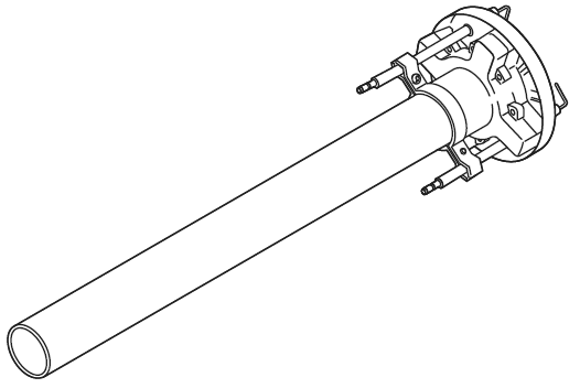 Bild von Mischrohr WG30F/1-C komplett um 100 mm verlängert