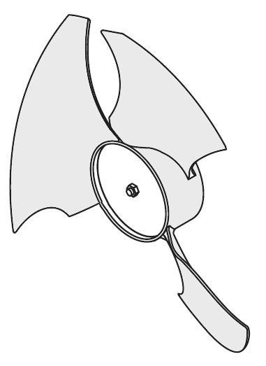 Bild von Ventilatorblatt für WWP LS 8/10/13/16