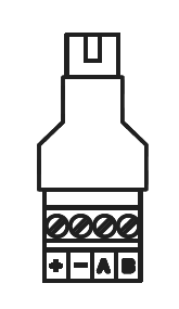Bild von Adapter RJ11 zu Schraubklemme 4 Pin