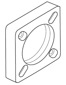Zwischenflansch 30 mm