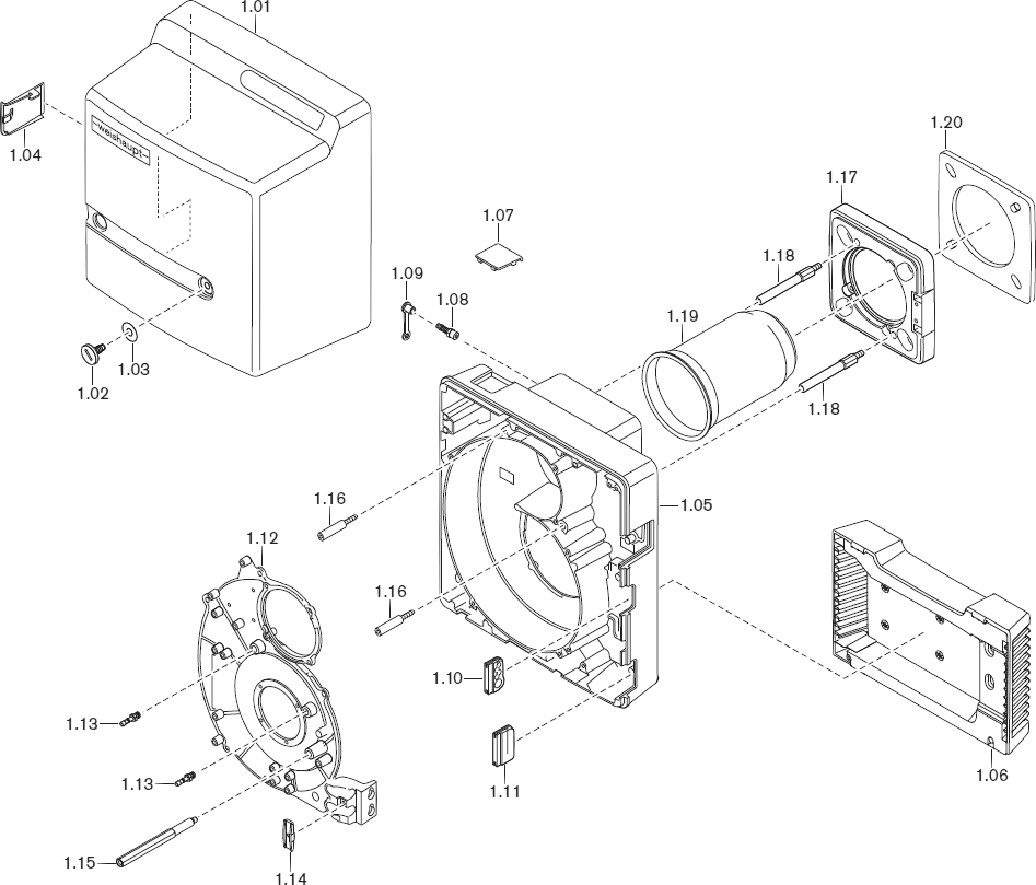 Ersatzteile Weishaupt WG10x1-D LN Bild1