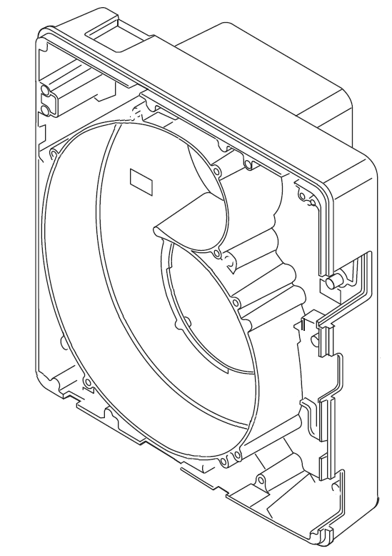 Brennergehäuse W10-D
