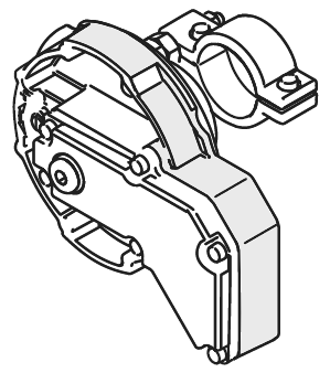 Verschlussgehäuse komplett WG10-C