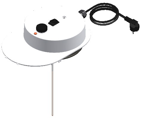 Bild von EHE mit Flansch 120-150L mit 2,2kW