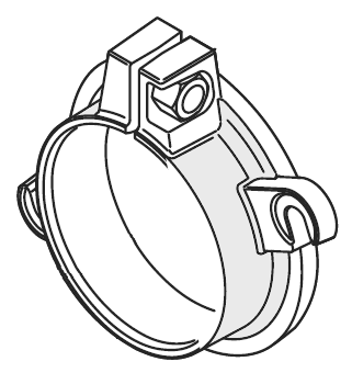 Bild von Schiebeflansch Ø80 WL5-PA(PB)