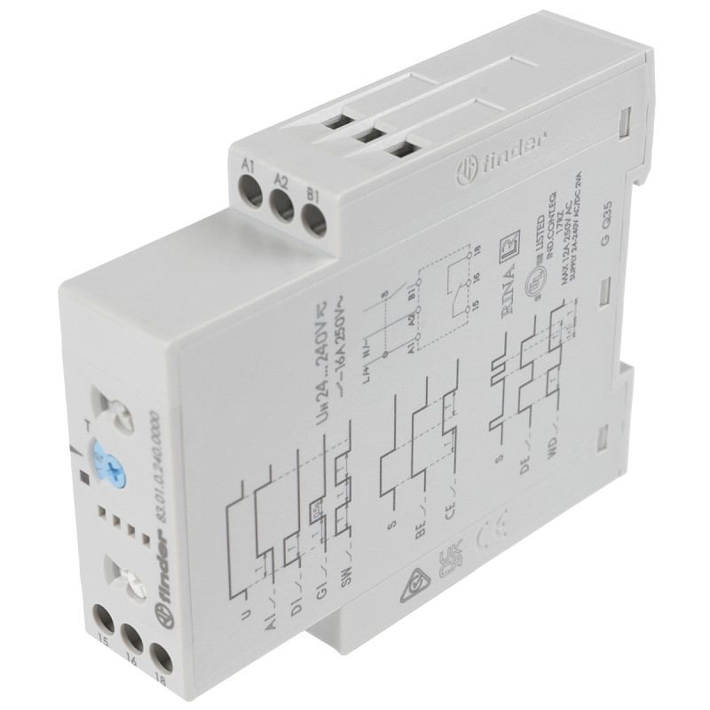 Bild von Industriezeitrelais, Multifunktion Typ: 83.01