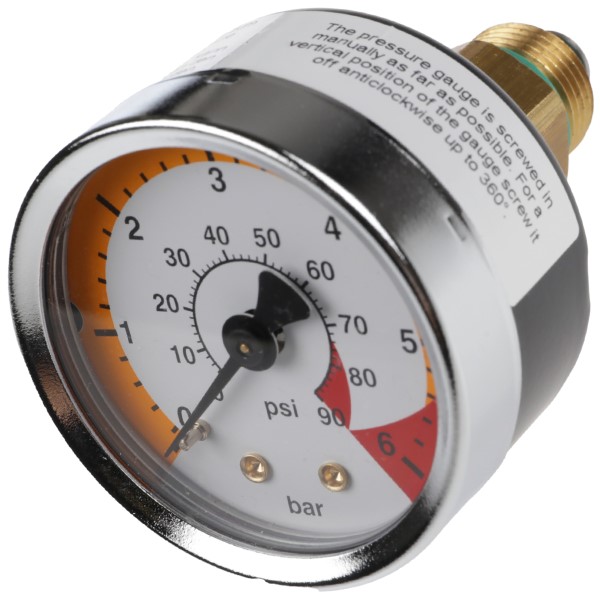 Bild von Manometer 0-6 bar mit Absperrautomatik