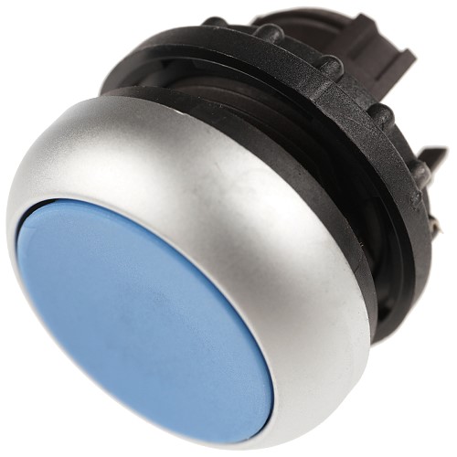 Bild von Drucktaste flach blau M22-D-B