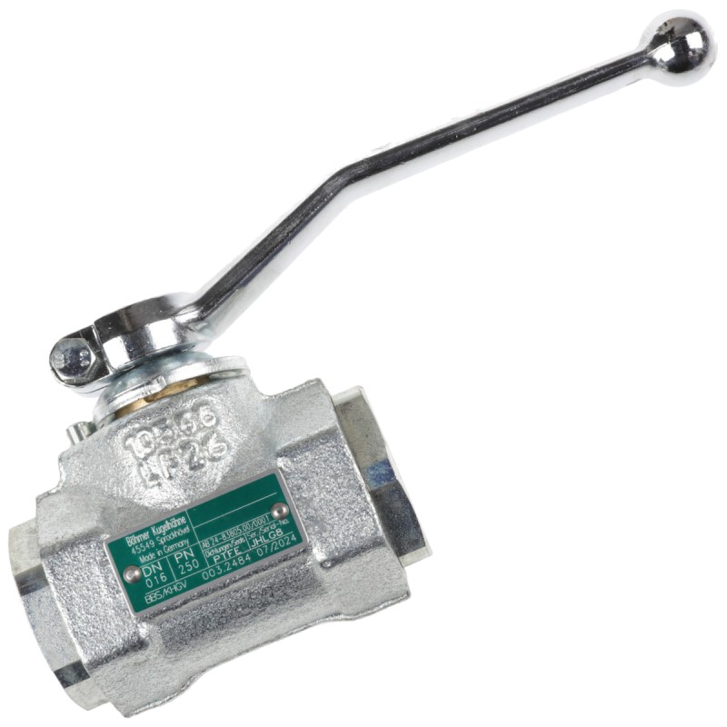 Bild von Kugelhahn G 1/2 PN250 Dichtung Teflon Äthylenpropylen