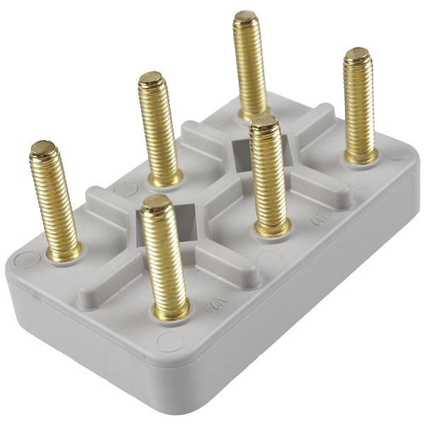 Bild von Klemmbrett M6 6 Bolzen DIN 46294 Typ KM