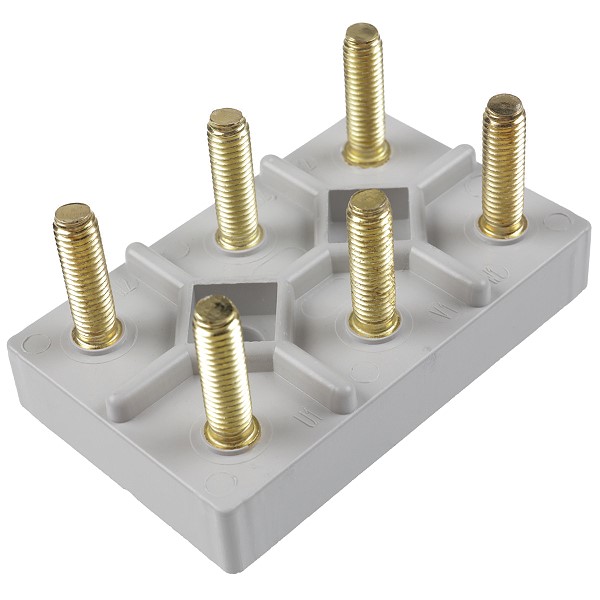 Bild von Klemmbrett M8 6 Bolzen DIN 46294 Typ KM