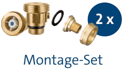 Montage-Set Grundfos COMFORT 15-14 B /T /TU /TA