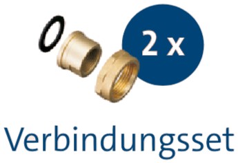 Verbindungsset G1″ × Rp ¾″ COMFORT 15-14 BX