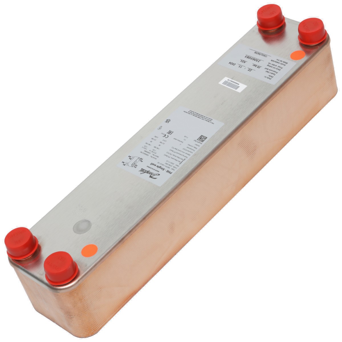 Plattenwärmetauscher Danfoss XB37H60-Cu