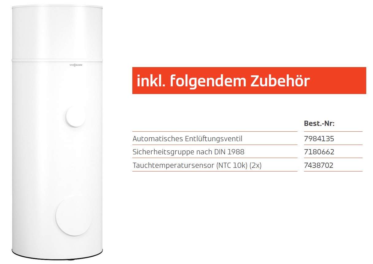 Speicherpaket Vitocell Modular 250 + 75