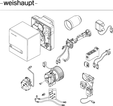 Ersatzteile für Weishaupt Ölbrenner WL5-B