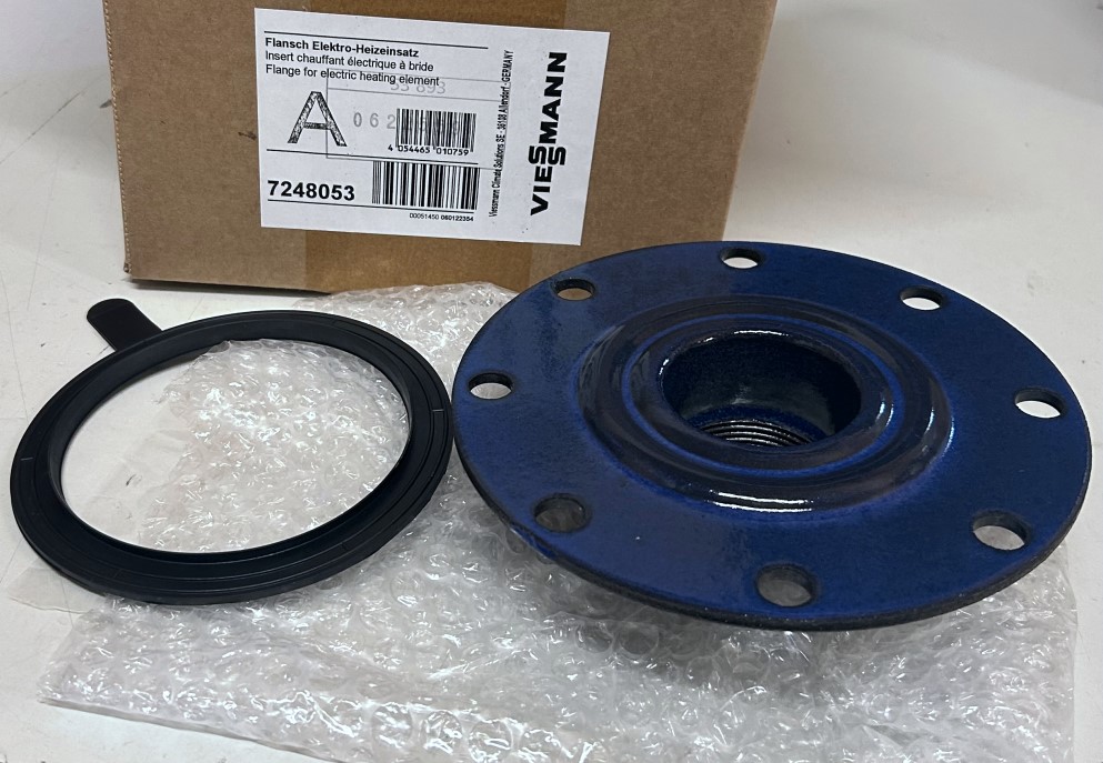 Flansch emailliert Elektro-Heizeinsatz EHE