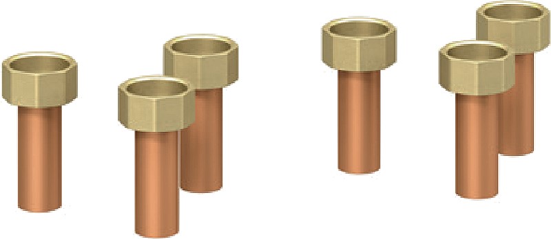 Übergangsstücke (Set) auf 22/28 mm Rohre