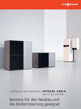 Prospekt Vitocal 150-A Viessmann