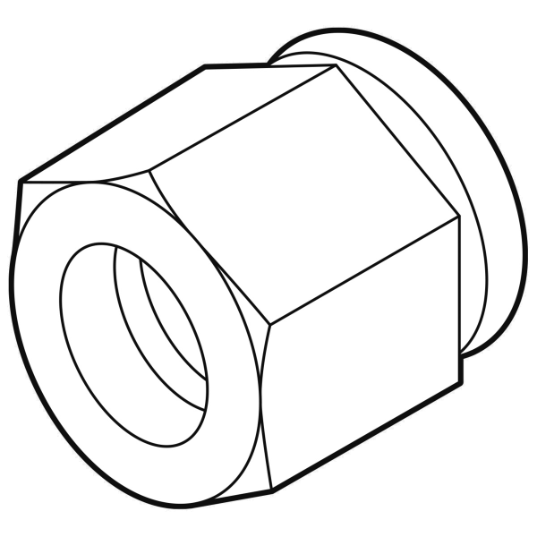 Stellmutter M12 SW24