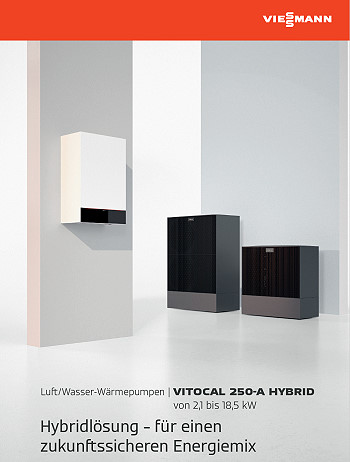 Prospekt Vitocal 250-A Hybrid Viessmann