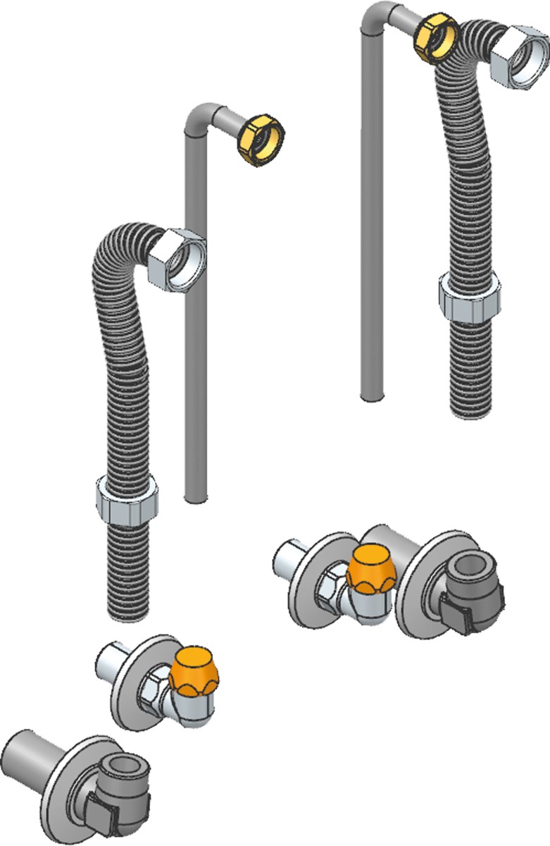 Hydraulischer Adapter Unterputz