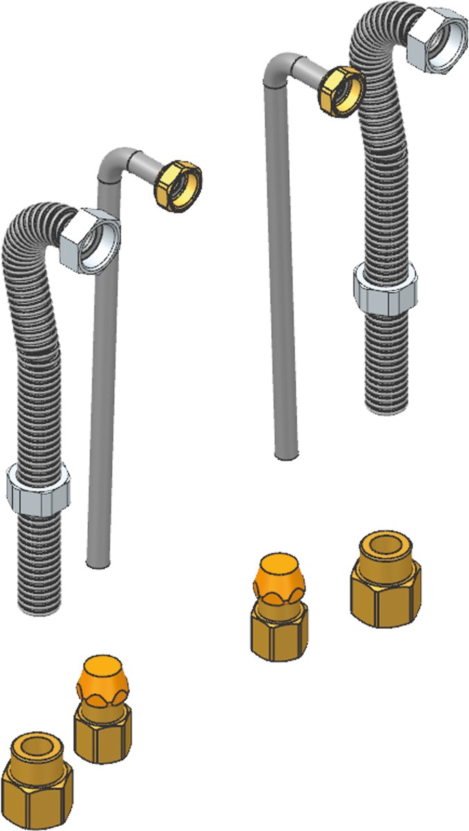 Hydraulischer Adapter Aufputz