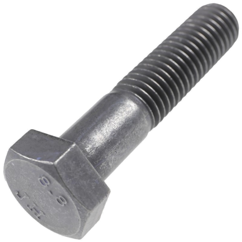 Schraube DIN 931-M12 x 55- 8.8 Sechskantschrauben mit Schaft ISO 4014