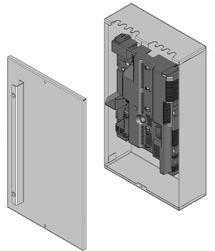 Regelungsgehäuse mit Deckel Vitocaldens 222-F