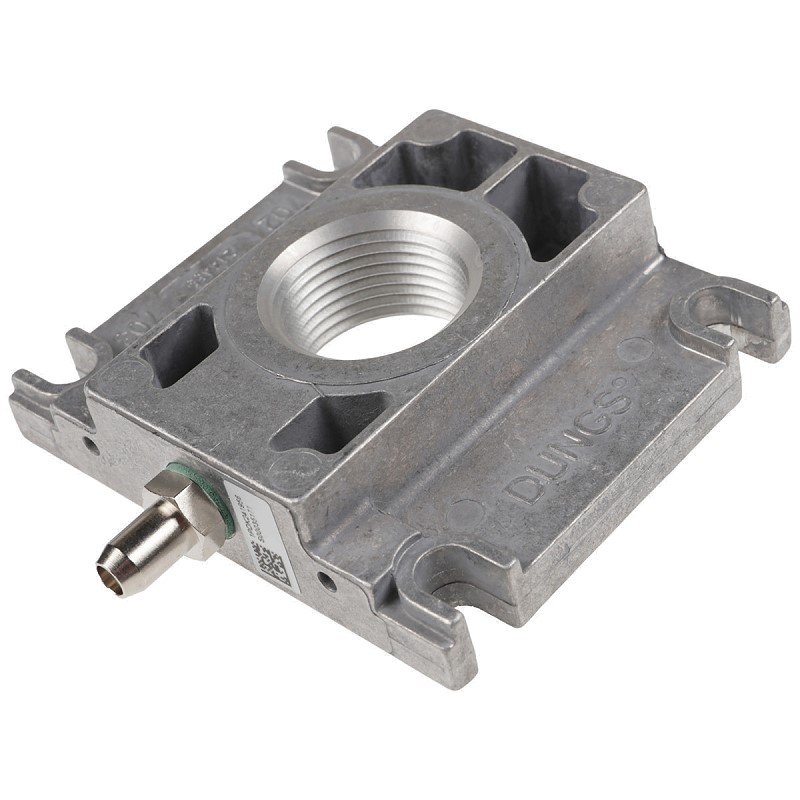 Flansch DMV 512 Rp 1 mit Druckmessnippel