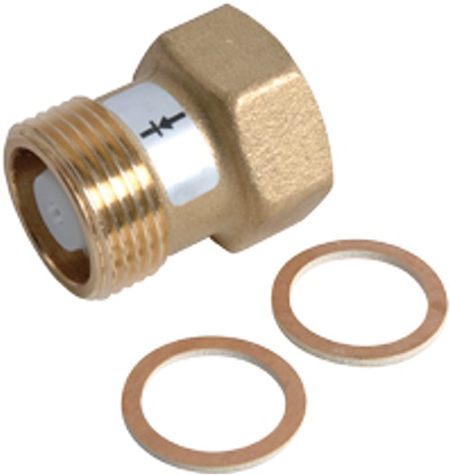 Rückschlagventil mit Gehäuse 1"IG x 1"AG