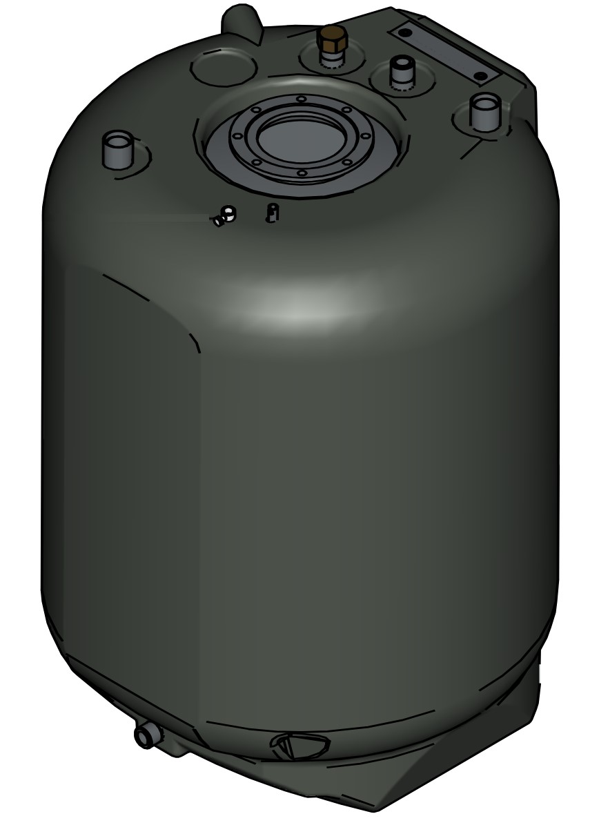 Speicher 130 Liter FR3A, VP3T, VP3U