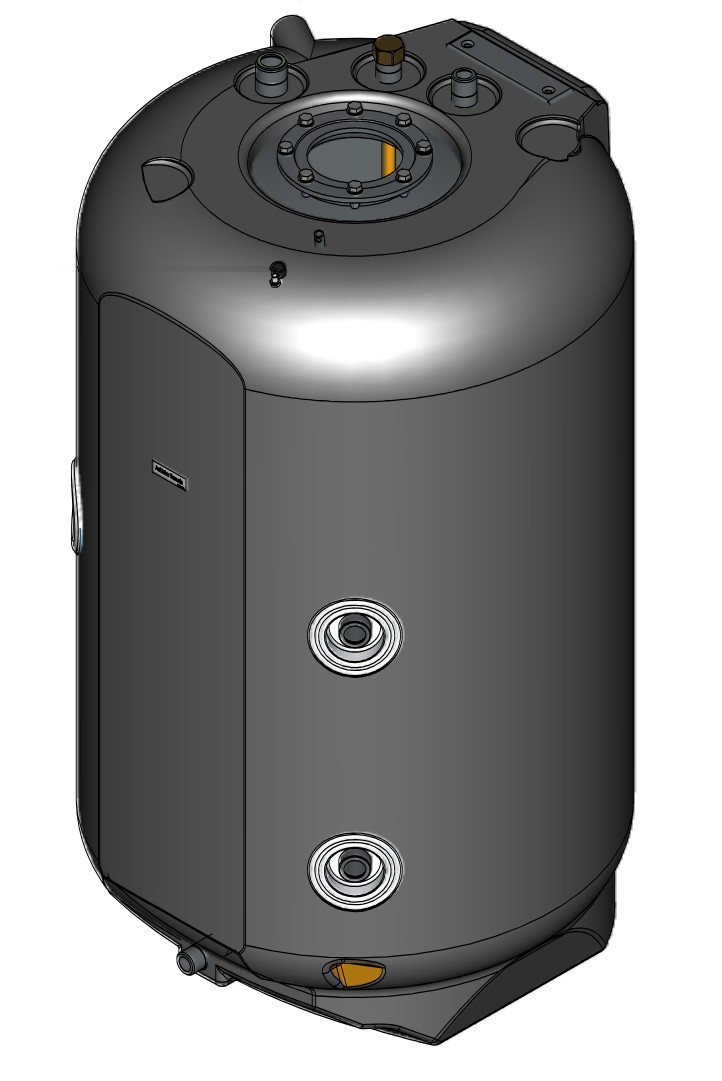 Speicher 170L Emaille Vitodens 242-F