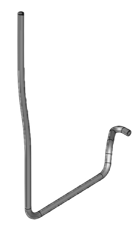 Schlauch Øi12 x 3 mm L=1300 mm