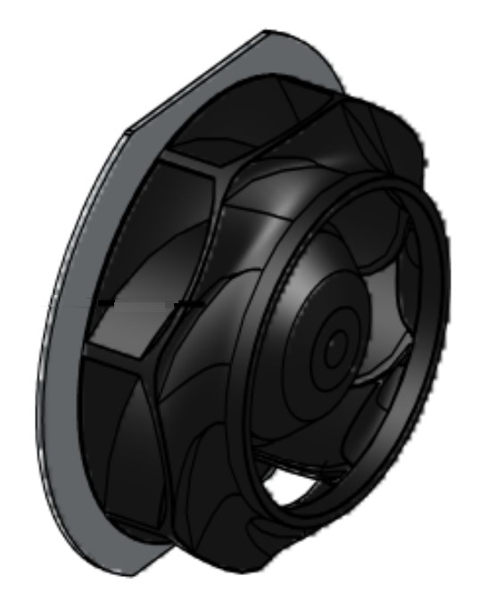Ventilator für Vitocal 060-A T0E/T0S-R290-250l