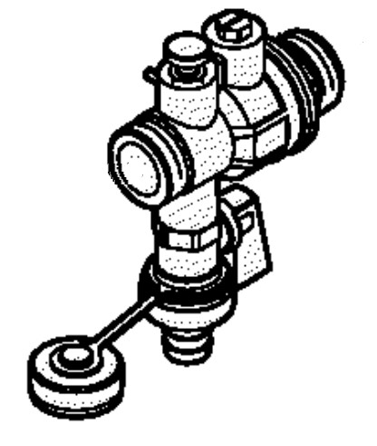 Kugelhahn G 3/4 mit Entleerung und Befüllung