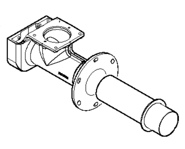 Schneckenrohr für Vitoligno 300-P VL3B 12-24kW