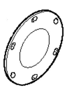 Dichtung Flansch Schneckenrohr