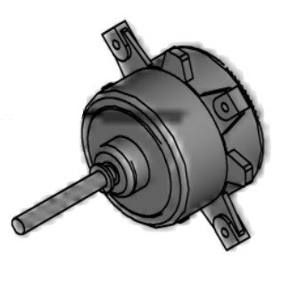 Ventilator-Motor für Vitocal 1XX-S 4-8kW Außeneinheiten