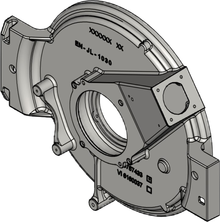 Kesseltür für Vitoladens 300-C 18/22/27kW
