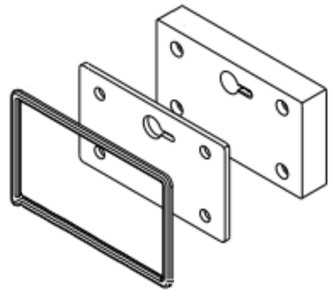 Wärmedämmblock Revisionstür VL1A 18/20/25 kW