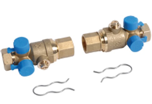 Heizwasserarmatur Aufputzmontage ¾''