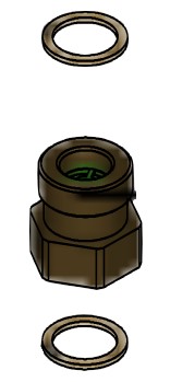 Überströmventil G1 für Vitocal 222-SI