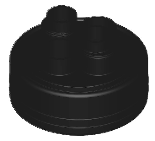 Gummi-Endkappe für aussen  